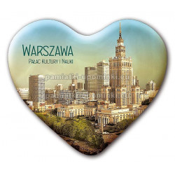 Magnes Warszawa serce - Pałac Kultury i Nauki