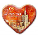 Magnes Warszawa serce - I love