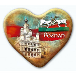 Magnes serce Poznań Ratusz Koziołki