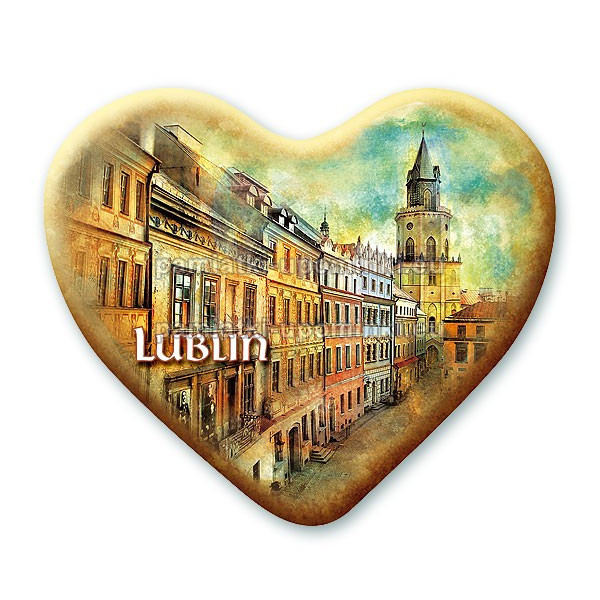 Magnes Lublin serce - Wieża Trynitarska